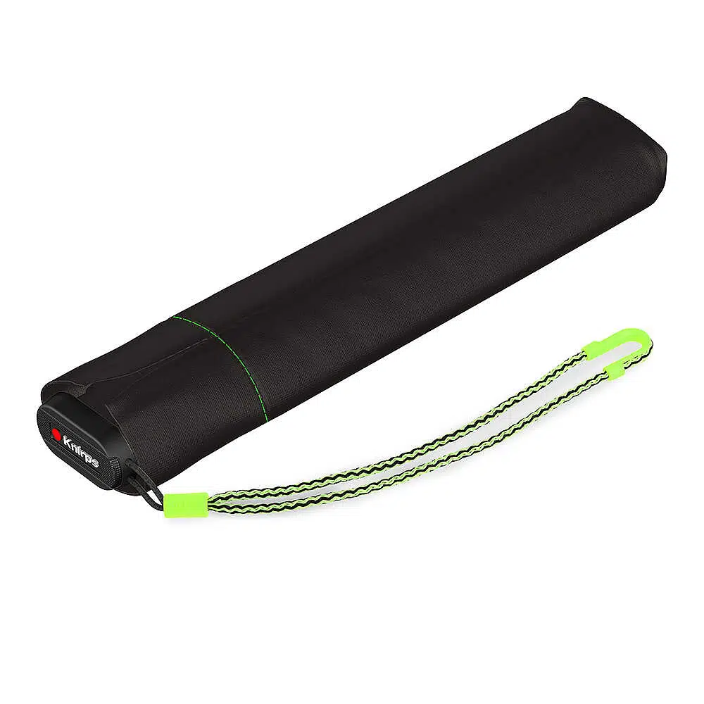 Knirps Ultralight Manuel Şemsiye, Neon Siyah