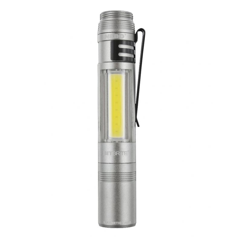 Nebo Bit Brite 40 Lümen Led Fener Gri Nebo Bit Brite 40 Lümen Led Fener Gri