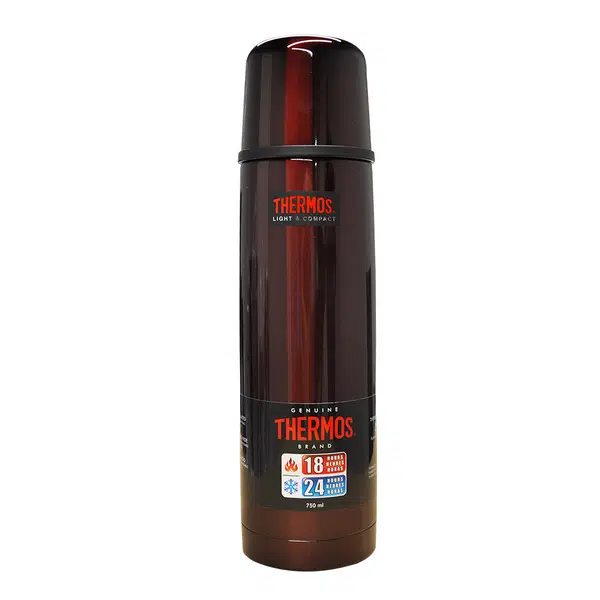 Thermos FBB-750 Light &amp; Compact Stainless Steel 0,75 Litre Midnight Red Termos